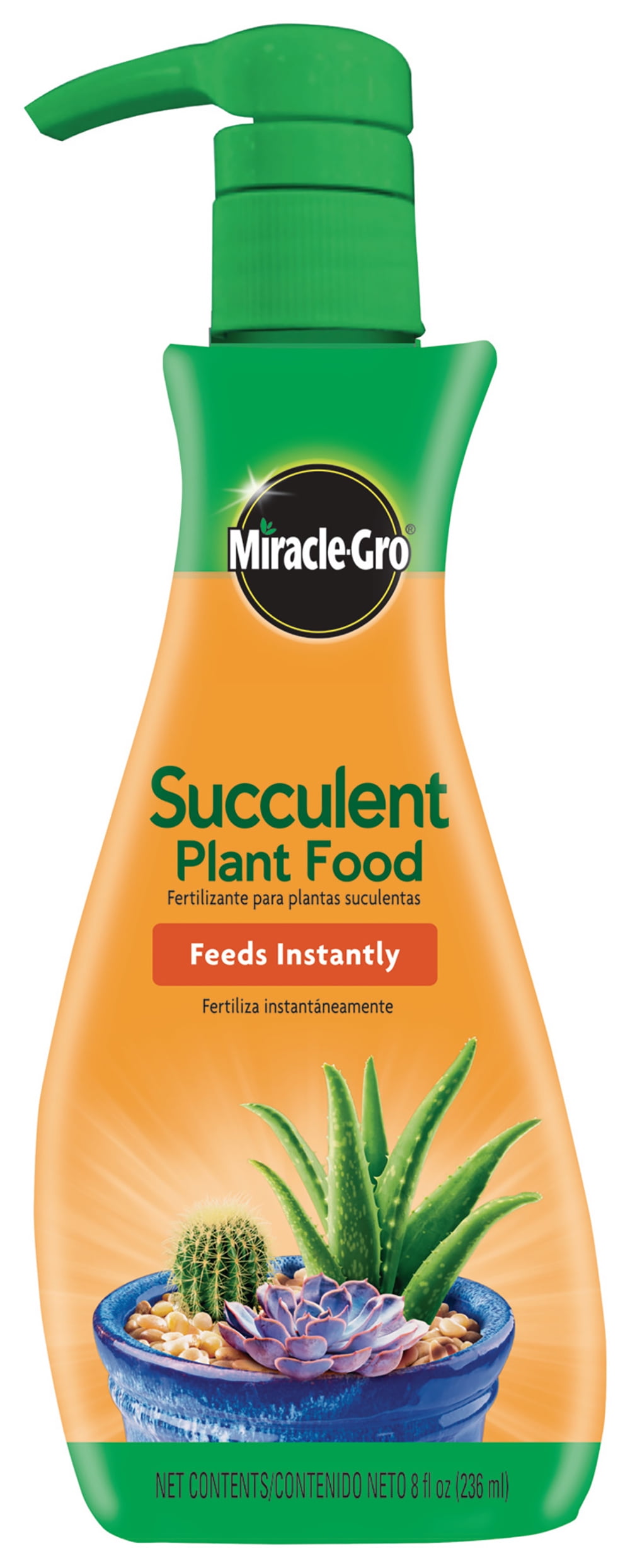 MiracleGro Succulent Plant Food, 8 oz., Instantly Feeds Succulent