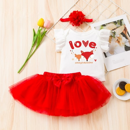 

kpoplk Newborn Outfits Newborn Baby Girls Sunflower Romper Ruffle Bodysuit Jumpsuit Overalls Headband Summer Outfits(A)