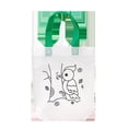 thumbnail image 2 of Bolsa de mano con relleno de pintura no tejida de dibujos animados para niños, hecha a mano, con grafiti y pintura DIY, regalo para guardería, 2 of 5