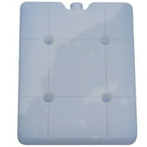 Toyvian Compact Freezer Bags Ice Boxes PE Storage Container Flat 2Pcs