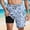 Blue, variant on LPZOOGU Mens Swim Trunks 5 Inch with Compression Liner Bathing Suit Quick Dry Beach Swim Shorts Lightweight Pockets
