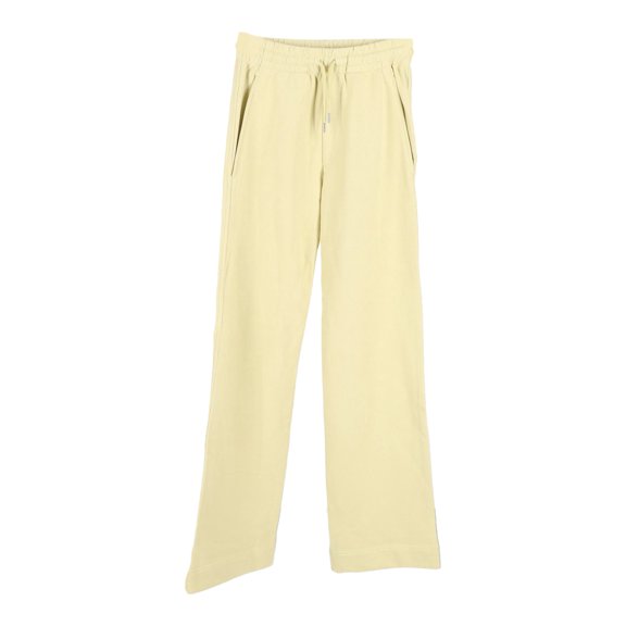 Pre-Owned Dries Van Noted Drawstring Sweat Pants in Yellow Wool