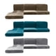 thumbnail image 4 of Labymos Funda de sofá de terciopelo Silver, 4 of 8