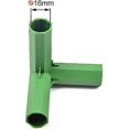 thumbnail image 2 of Greenhouse Frame Connector, Greenhouse Frame Furniture Connectors, 10 Pieces Garden Frame Connection Accessories 16mm Stable Support for Greenhouse Fr, 2 of 5
