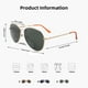 thumbnail image 3 of Gafas de Sol Bifocales Ryegis G15 Clásicas Aviador para Hombre 3.5x, 3 of 6