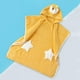 thumbnail image 5 of Albornoz con capucha para bebé, para baño, piscina, playa, ducha, elegante, amarillo, talla L Amarillo Talla L, 5 of 7