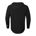 thumbnail image 5 of Chemise à Manches Longues pour Hommes Cardigan Décontracté de Vacances à Capuche, 5 of 5