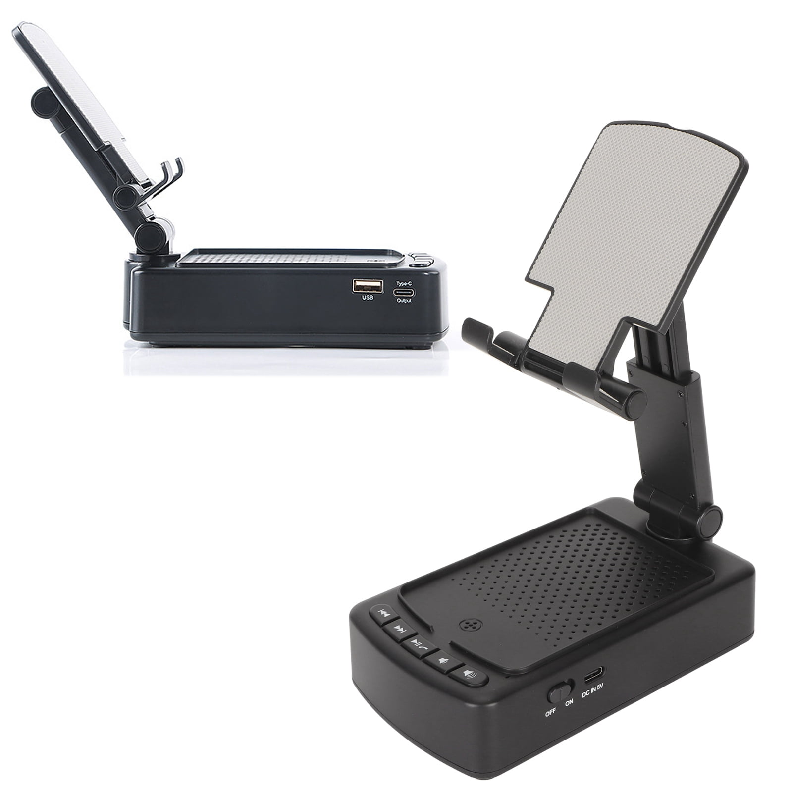 Phone Stand Speaker, 5W Anti Slip Cell Phone Stand Speaker Portable  for Tablets