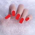 thumbnail image 4 of GOOHOCHY 1 hoja / 20 piezas de color sólido adhesivo para decoración de uñas con encanto calcomanía de uñas decoración DIY accesorio de manicura para mujeres y niñas (rojo), 4 of 7