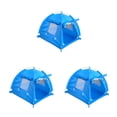 thumbnail image 4 of Tienda de campaña para mascotas Greeniant Oxford plegable transpirable cachorro gato M/Azul, 4 of 6