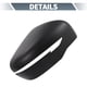 thumbnail image 3 of Cubierta de espejo lateral del conductor y pasajero de Unique Bargains para Nissan Navara NP300 par negro mate, 3 of 7