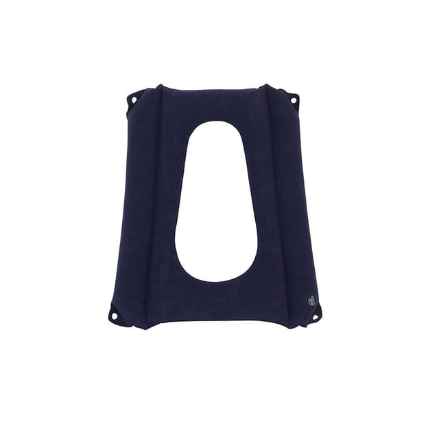 Qarigey Cojín inflable de primera calidad, tela Oxford, ligero, que dispersa la presión, aberturas circulares fijas, arandela de asiento masajeadores Ante