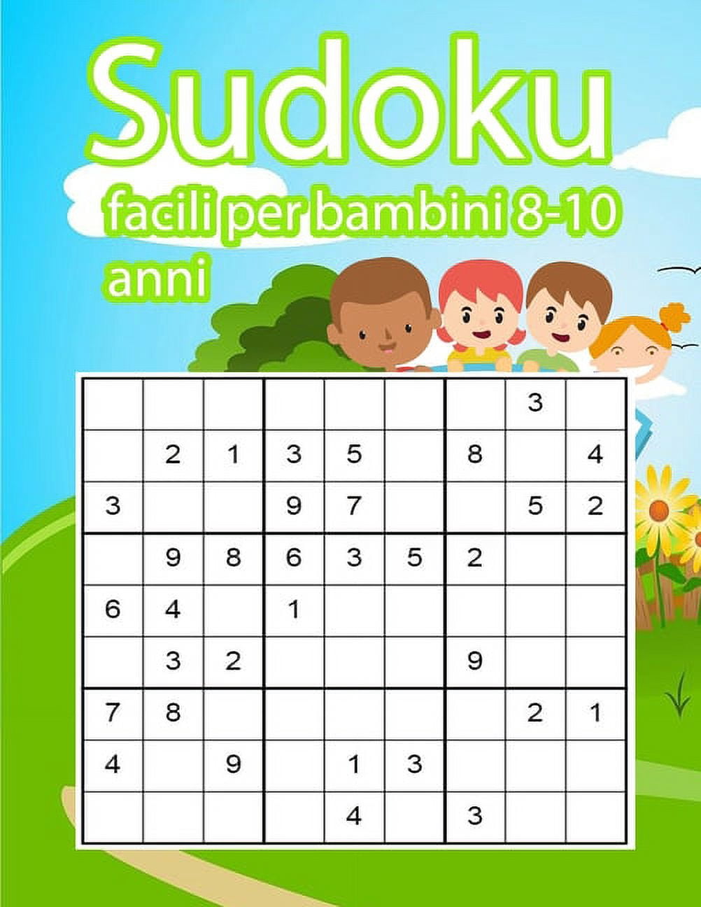 Sudoku facili per bambini 3x3: Un'attività per stimolare la memoria