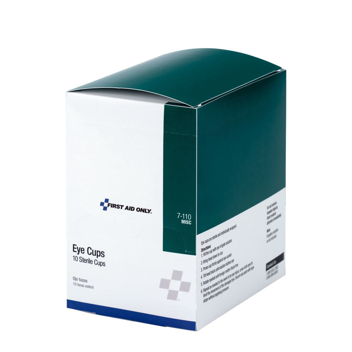 Pac-kit 7-110 5"x4-1/8"x2-1/4" Eye Cups Sterile