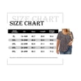 thumbnail image 6 of CASSIE LIZ Plus Size Women's Tops Boho Floral 2X Short Sleeve Blouses Black Base Fashion Swing Crew Neck Pullover Casual Shirts Loose Fit Tunics Spring Summer Tee 2XL 18W 20W, 6 of 6