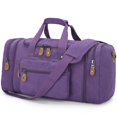 thumbnail image 1 of Bolsa de lona Gonex, 50 L, ampliable para viajes, color morado, 1 of 7
