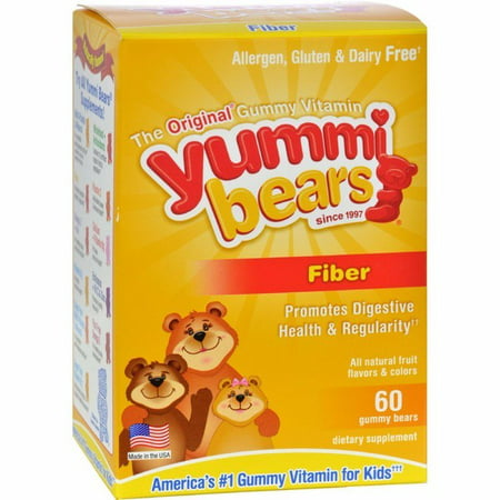 Hero Nutritionals Yummi Bears Fiber Supplement For Kids - 60