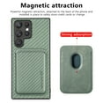 thumbnail image 5 of TECH CIRCLE for Galaxy A15 case with Card Holder, Ultra Thin Magnetic Detachable 2-in-1 Wallet PU Leather Shockproof Protective Cover Compatible with Magsafe for Galaxy A15,Green, 5 of 7