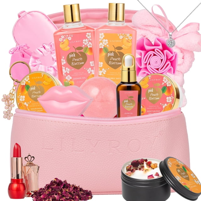 Set de regalo Bath & Body Lily Roy de 20 piezas con collar y más