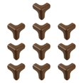 thumbnail image 4 of 10 protectores de esquinas para muebles a prueba de bebés y niños. Marrón, 4 of 9