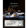 thumbnail image 7 of Famiware Star 4-Piece Stoneware 12 oz Coffee Mug Set, Matte Black, 7 of 7