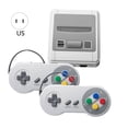 thumbnail image 1 of Consola de juegos Mini máquina de videojuegos Cable compatible con HDMI con 2 controladores Gamepad, baja definición, enchufe de EE. UU. Inevent EL003154-05B, 1 of 7