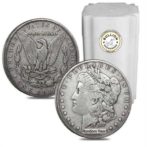 Roll of 20 - 1878-1904 Morgan Silver Dollar VG-VF (Random Year)