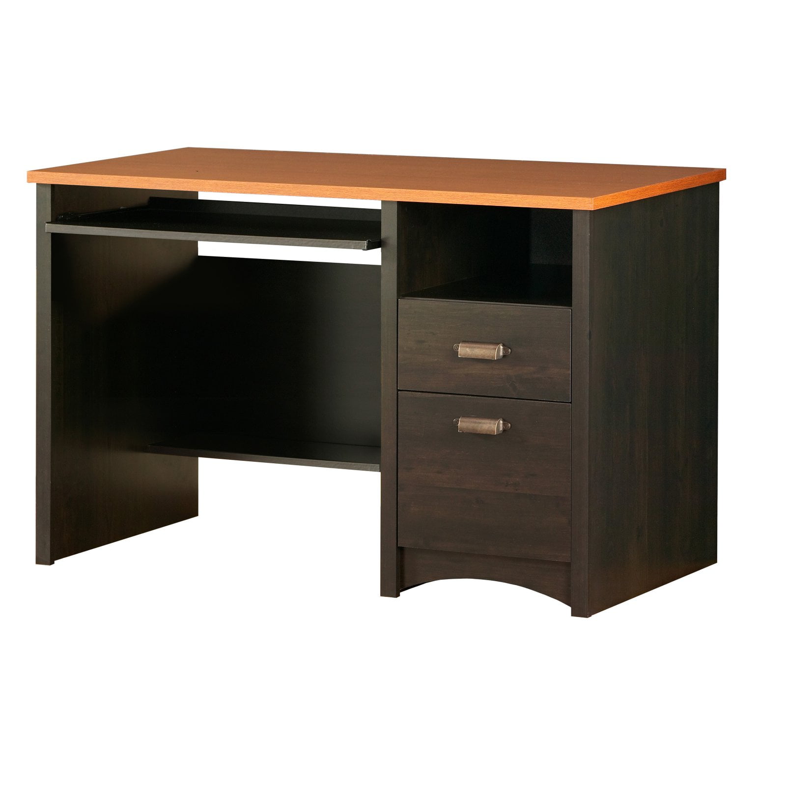 South Shore Gascony Computer Desk with Keyboard Tray, Multiple Finishes