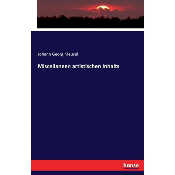 Miscellaneen artistischen Inhalts, (Paperback)