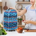 thumbnail image 3 of HELLHERO Palm Wave Pattern Dust Cover for Home Kitchen Indoor Easy to Clean Durable Blender Cover, 3 of 6