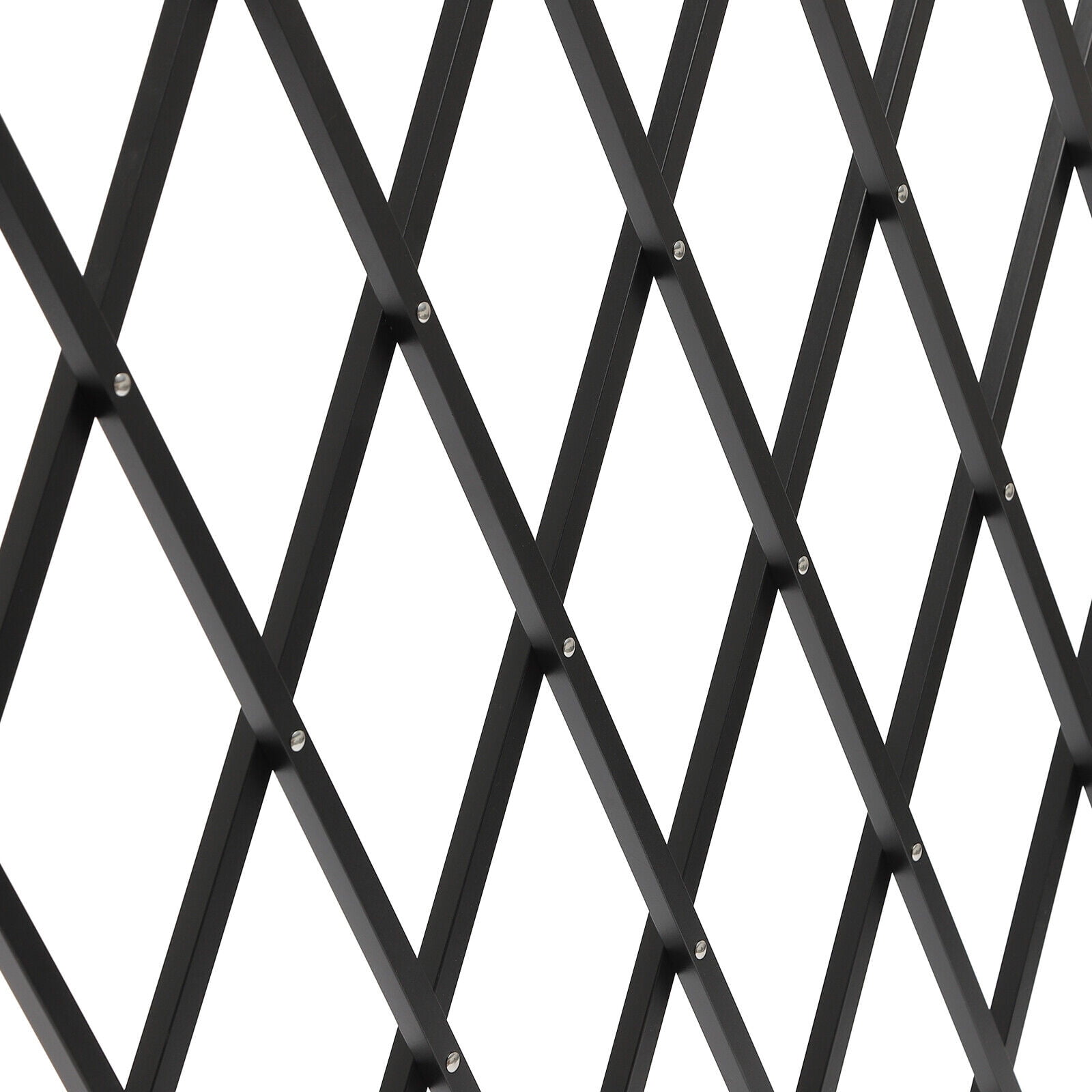 TFCFL Single Folding Security Gate Wall Mount ‎Expandable Folding Door Gate Iron Black 4.27' H x 36.6"/ 5.45'/ 5.91' W