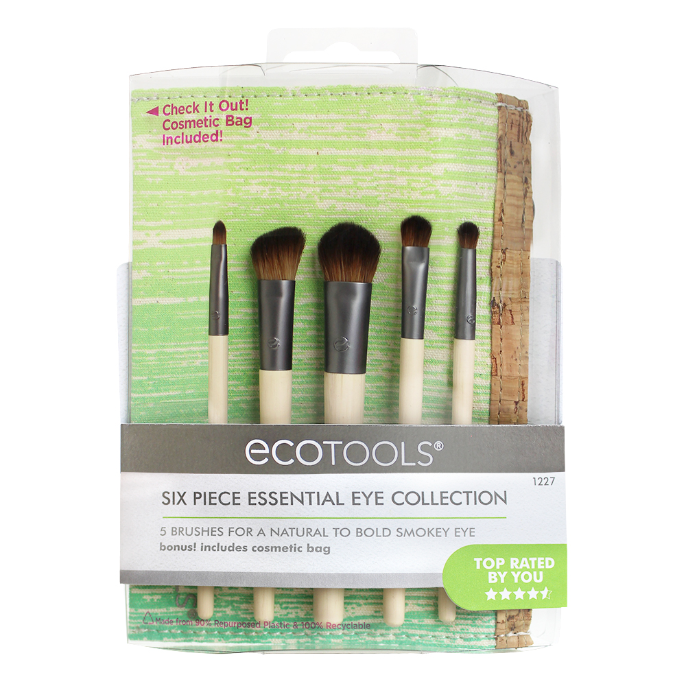 EcoTools 6 Piece Essential Eye Makeup Brush Collection - image 4 of 5
