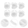 thumbnail image 3 of Container 200pcs Glue Rings Lash Glue Ring Lash Glue Cup Lashes Glue Rings for Eyelash Extensions Holder For Eyelash Heart Ring, 3 of 5