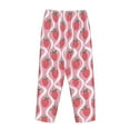 thumbnail image 3 of Lsque Strawberries Print Women's Pajama Pants, Lounge Pant - Comfortable Home Wear,Elastic Waistband, Stylish Design-Small, 3 of 9