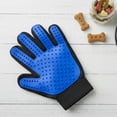 thumbnail image 6 of The Room Collective Pet Grooming Gloves, Deshedding Hair Remover for Dogs & Cats, Left & Right Hand Pair, Blue, 6 of 6