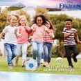 thumbnail image 4 of Disney Frozen Snowflakes Soccer Ball, Size 5, 4 of 8