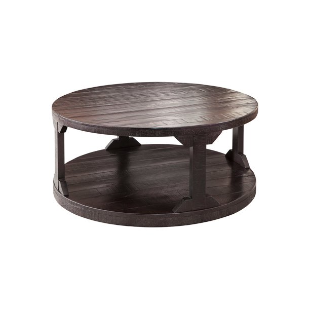 Signature Design By Ashley Rogness Round Cocktail Table Com - Ashley Rogness Rustic Brown Round Cocktail Table Signature Design By Ashley Rogness Round Cocktail Table Com - Ashley Rogness Rustic Brown Round Cocktail Table
