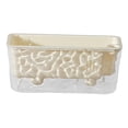 thumbnail image 4 of Zorion Large PET Self Watering Rectangular Planter Box with Drainage for Balcony Office Beige, 4 of 9