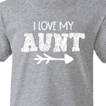 thumbnail image 4 of Inktastic I Love My Aunt with Arrow Youth T-Shirt, 4 of 5