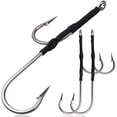 thumbnail image 5 of 5PCS Double Hook Rig for Trolling and Chunking Saltwater Double Trolling Hooks, 5 of 12