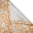 thumbnail image 3 of Ambesonne Spring Kitchen Curtains, Summer Garden Floral, 55"x45", Marigold and White, 3 of 3