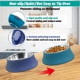 thumbnail image 4 of Set de 2 Comederos para Perros de Acero Inoxidable Kathson Removibles de 650 ml, 4 of 7
