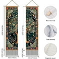 thumbnail image 3 of 2Pcs Tree of Life Tapestry Tree and Bird Long Vertical Tapestry Wall Hanging Tree of Life Tassel Wall Tapestry Mystic Aesthetic Tapestry for Bedroom and Living Room(45.7x13 Inch), 3 of 7
