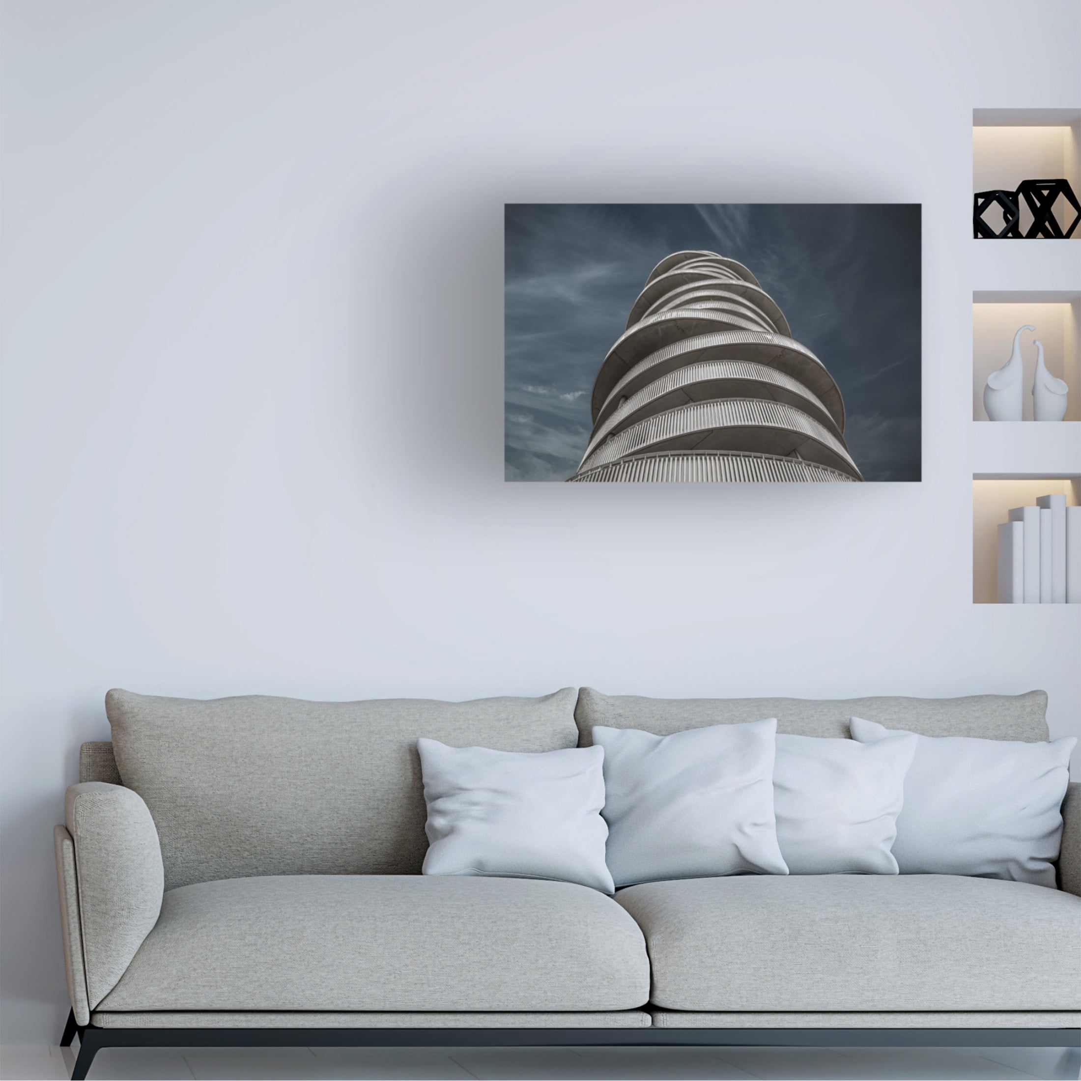 Trademark Fine Art Inge Schuster Urban Architecture Canvas Wall Art