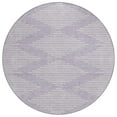 thumbnail image 2 of Addison Rugs Chantille Indoor/Outdoor Transitional Geometric Lavender Washable Round Rug, 8' x 8', 2 of 6