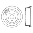 thumbnail image 2 of CENTRIC PARTS - C-TEK BR DRUM Fits select: 1966 PONTIAC 2 + 2, 1966-1970 PONTIAC BONNEVILLE, 2 of 2