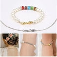 thumbnail image 4 of Cylindrical Magnetic Necklace Clasps Gold & White 6mm, 4 of 5