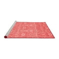thumbnail image 2 of Ahgly Company Machine Washable Indoor Rectangle Oriental Red Modern Area Rugs, 2' x 3', 2 of 4