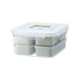 thumbnail image 1 of Bento Portable Lunch Set Independent Grid Leak Proof Food Storage Container Microwave Heated Bento Picnic Toddler Snack Containers No Spill Travel Bowls for Adults Womens Lunch Bag for Work Insulated, 1 of 3