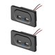 thumbnail image 1 of 2X VehíCulo DC5V / 3.1A Puertos USB Duales Cargador Accesorios de Modificación de Enchufes para Coche Camping Autocaravana Caravana, 1 of 5